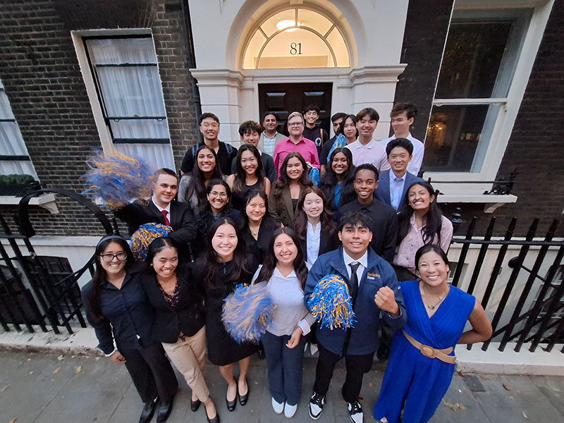Berkeley Haas Student Welcome to London
