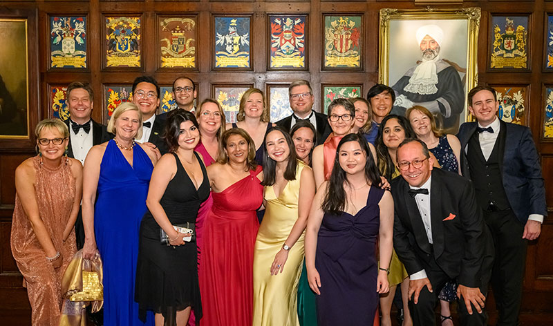 UC Alumni UK Board at UC Gala